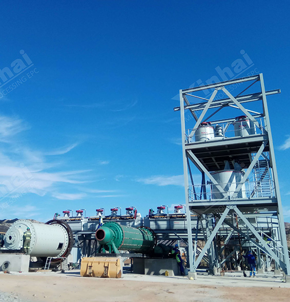 Юньнаньский завод по обогащению медной руды производительностью 4400 тонн в сутки