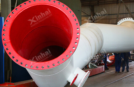 Xinhai износостойкий резиновый чехол