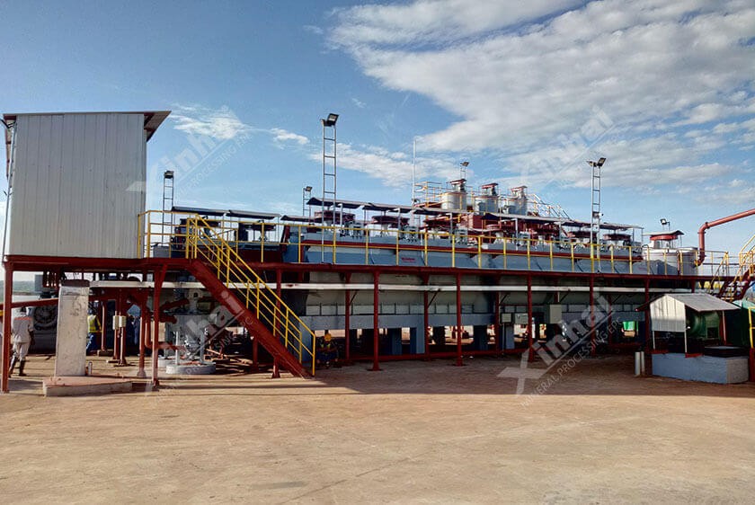 Проект строительства фосфорной обогатительной фабрики 720t/d в Уганде